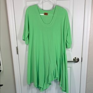 Oh My Gauze Green Tunic/ Dress size 1